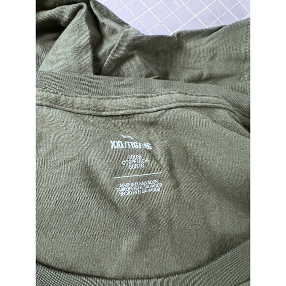 Under Armour Freedom Spine Mens Size 2X OD Green T-Shirt NEW - Picture 6 of 8